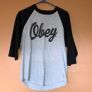 Obey Baseball Tee
